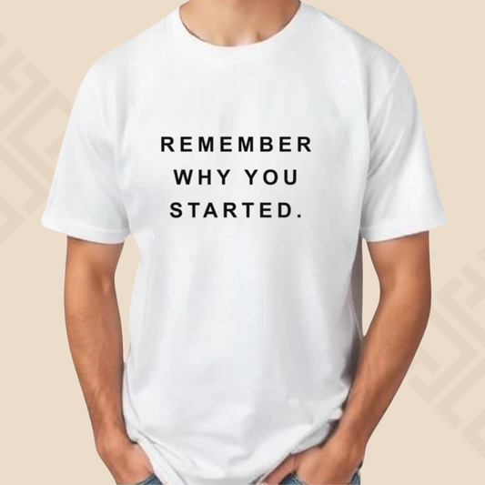 REMEMBER Half Sleeve T Shirt