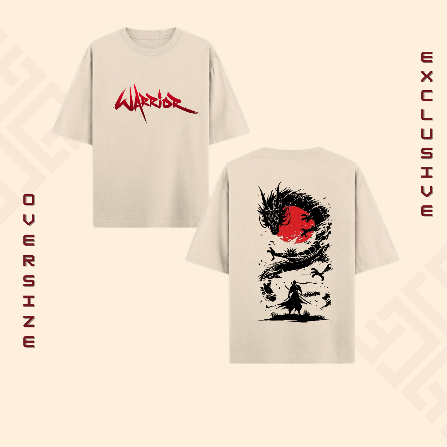 WARRIOR X - Drop Shoulder Tee