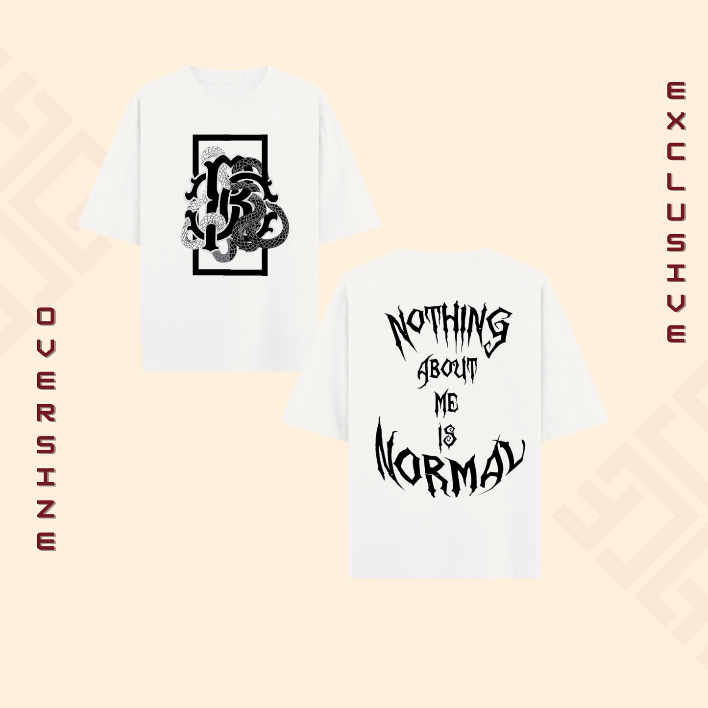OFF TYPE - Drop Shoulder Tee