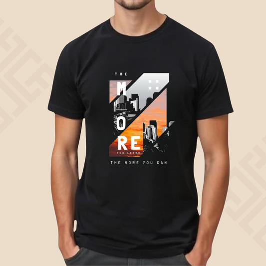 YOU CAN Half Sleeve T Shirt