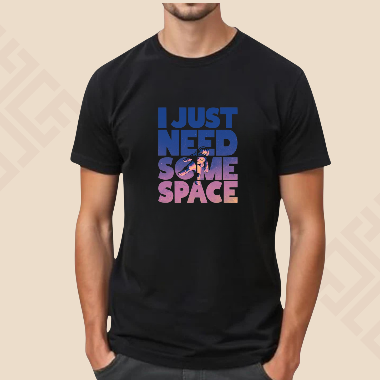 SPACE Half Sleeve T Shirt