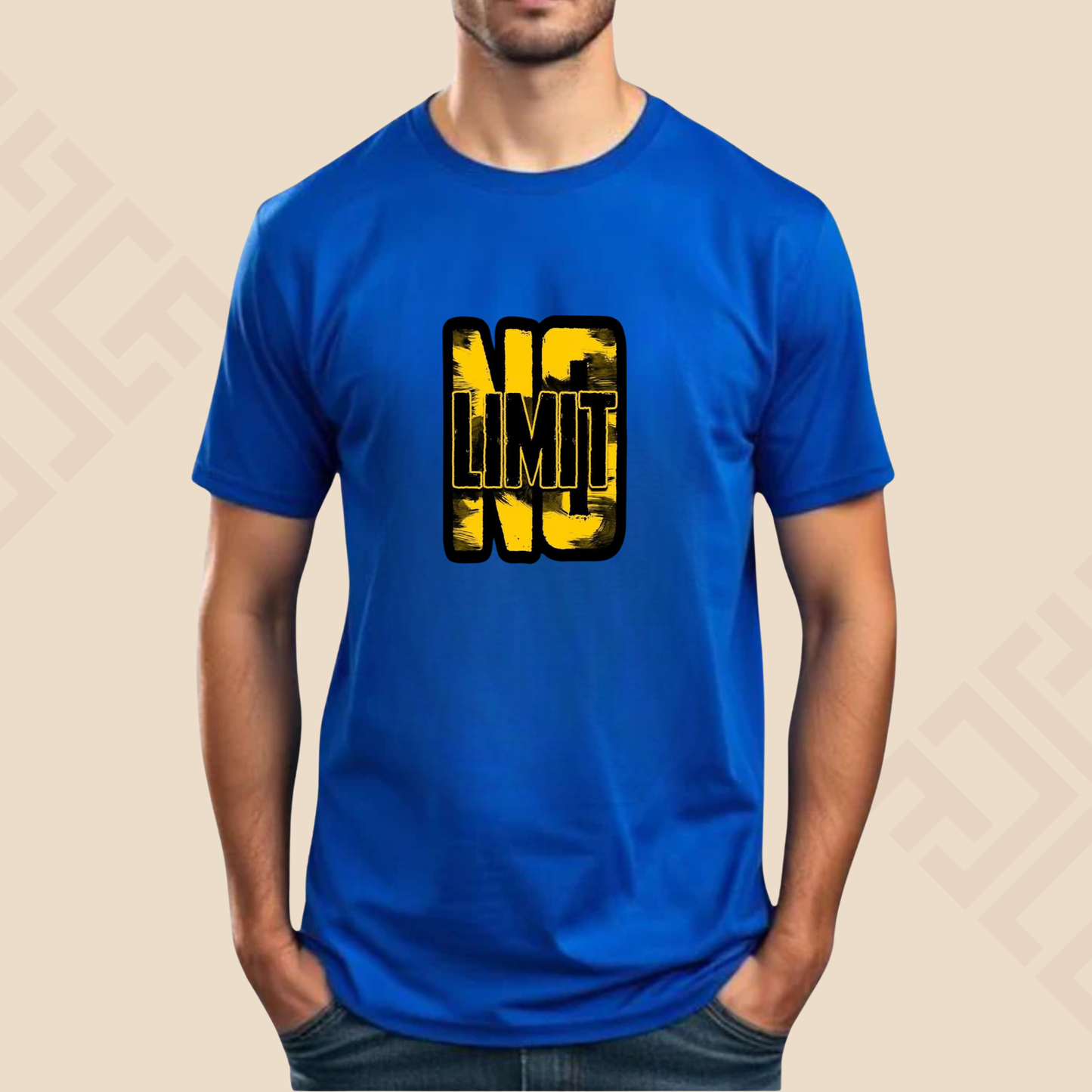NO LIMIT Half Sleeve T Shirt