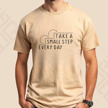 SMALL STEPS Half Sleeve T Shirt