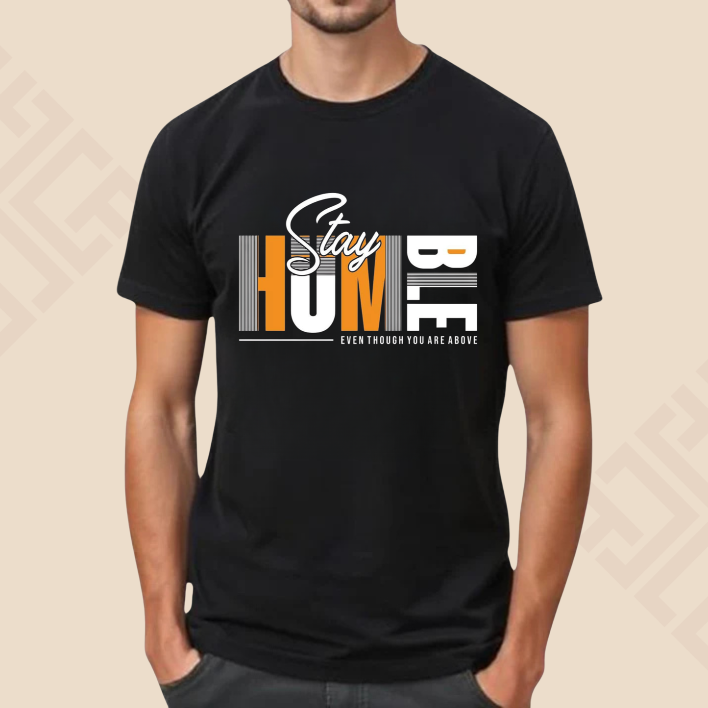 Stay Humble Half Sleeve T Shirt