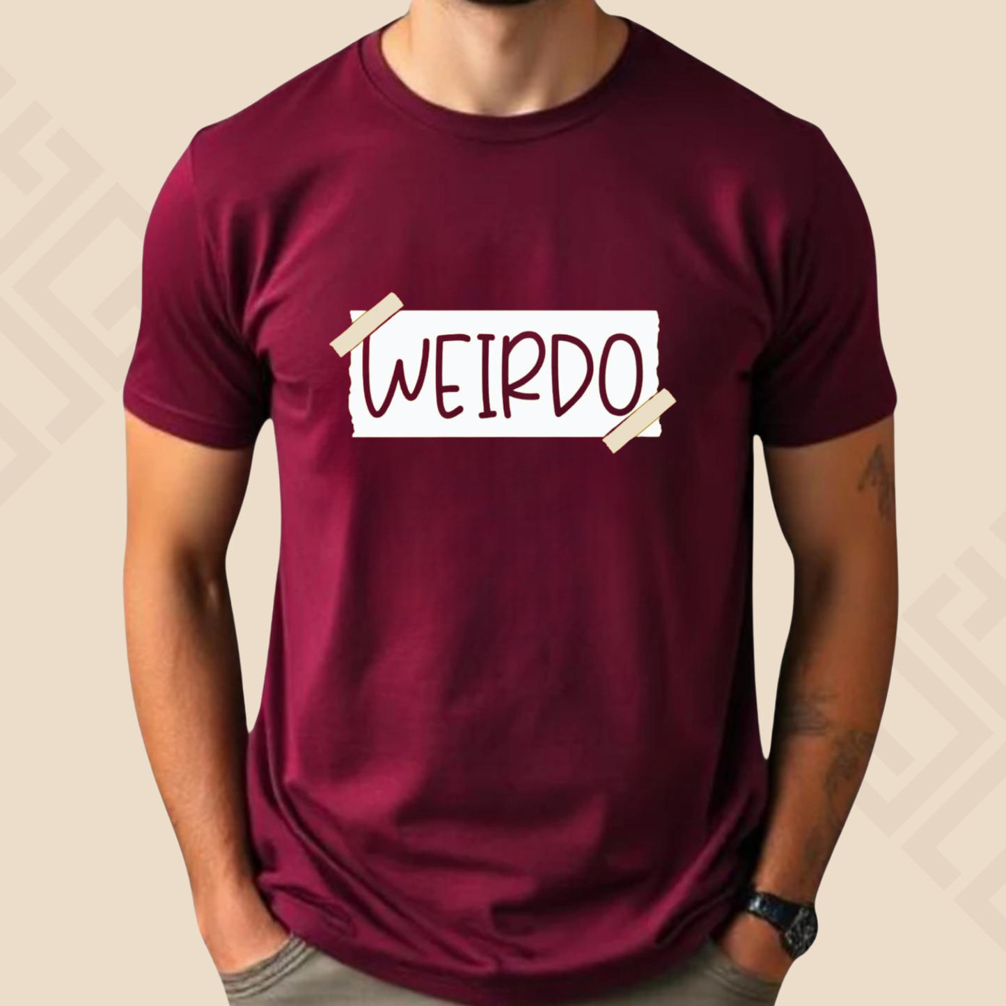 WEIRDO Half Sleeve T Shirt