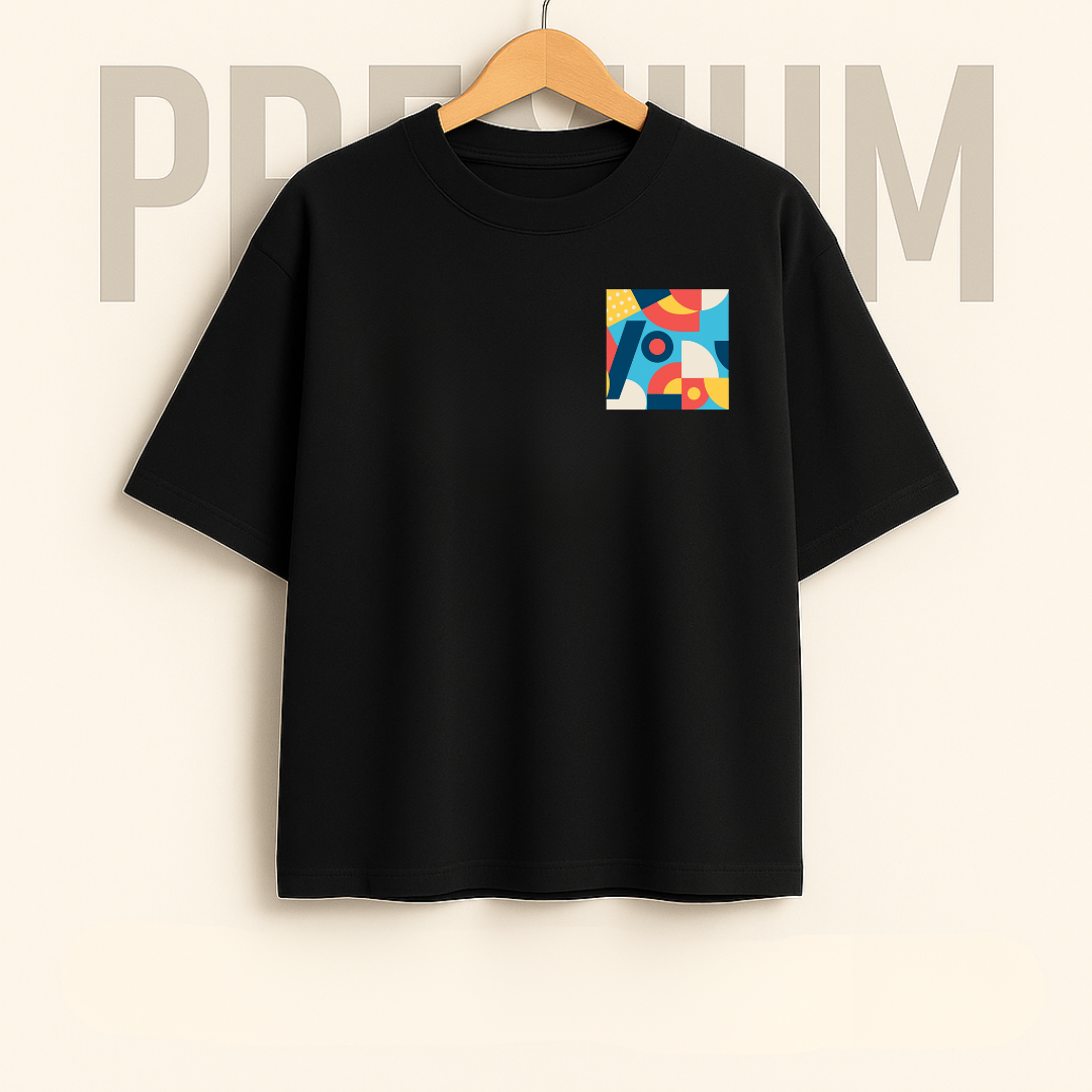 VIBE ON Dropshoulder Tee