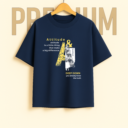 ATTITUDE Dropshoulder Tee