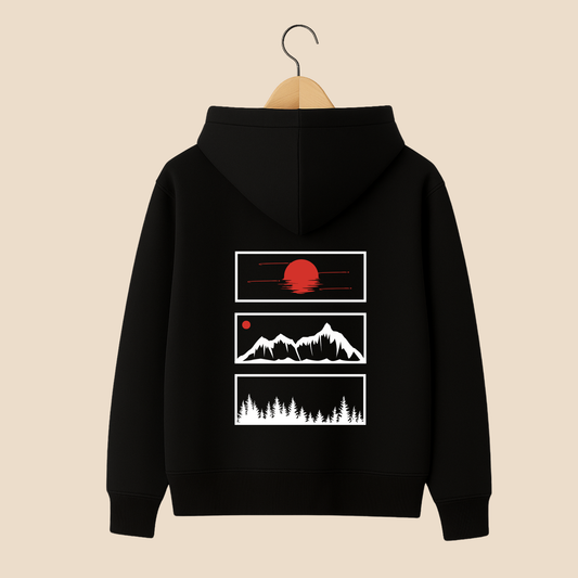 Red Frame Hoodie