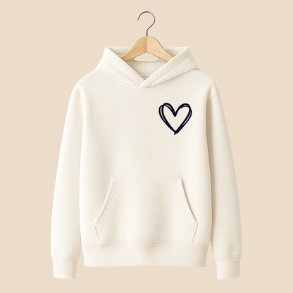 Cute Heart Premium Hoodie