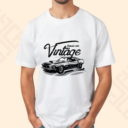 VINTAGE Half Sleeve T Shirt