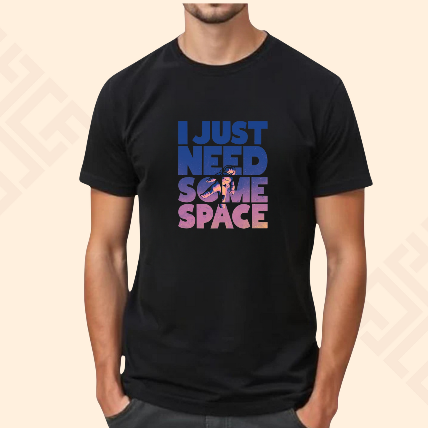 SPACE Half Sleeve T Shirt