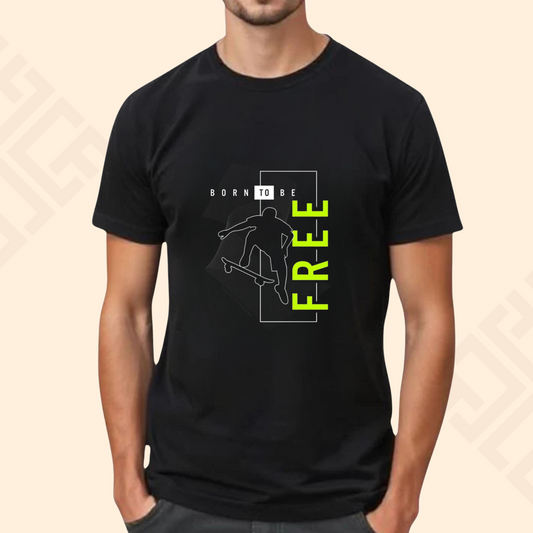 FREE STYLE Half Sleeve T Shirt