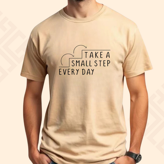 SMALL STEPS Half Sleeve T Shirt