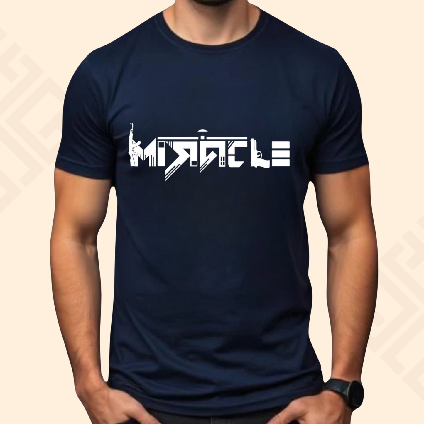 MIRACLE Half Sleeves T Shirt