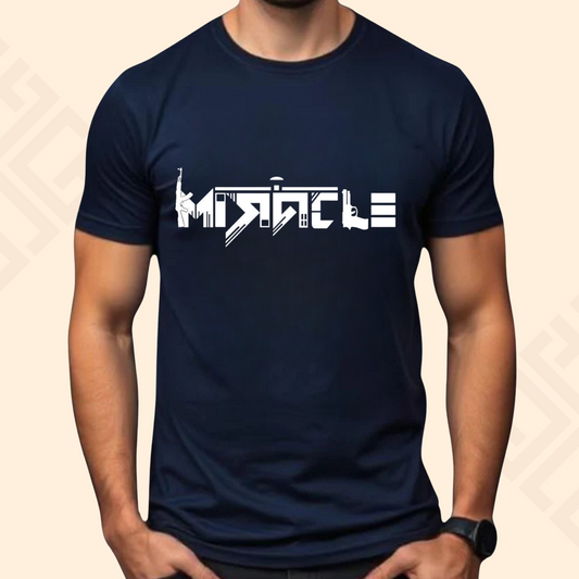 MIRACLE Half Sleeves T Shirt