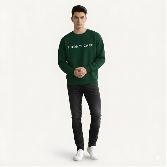 I Don't Care Sweat Shirt